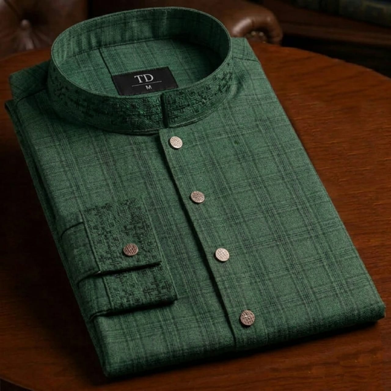 Men's Luxury Semi Long Panjabi - Image 3